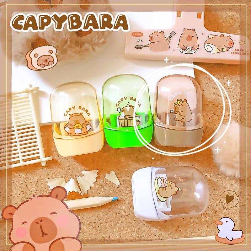 Sacapunta doble capybara - Imagen 5