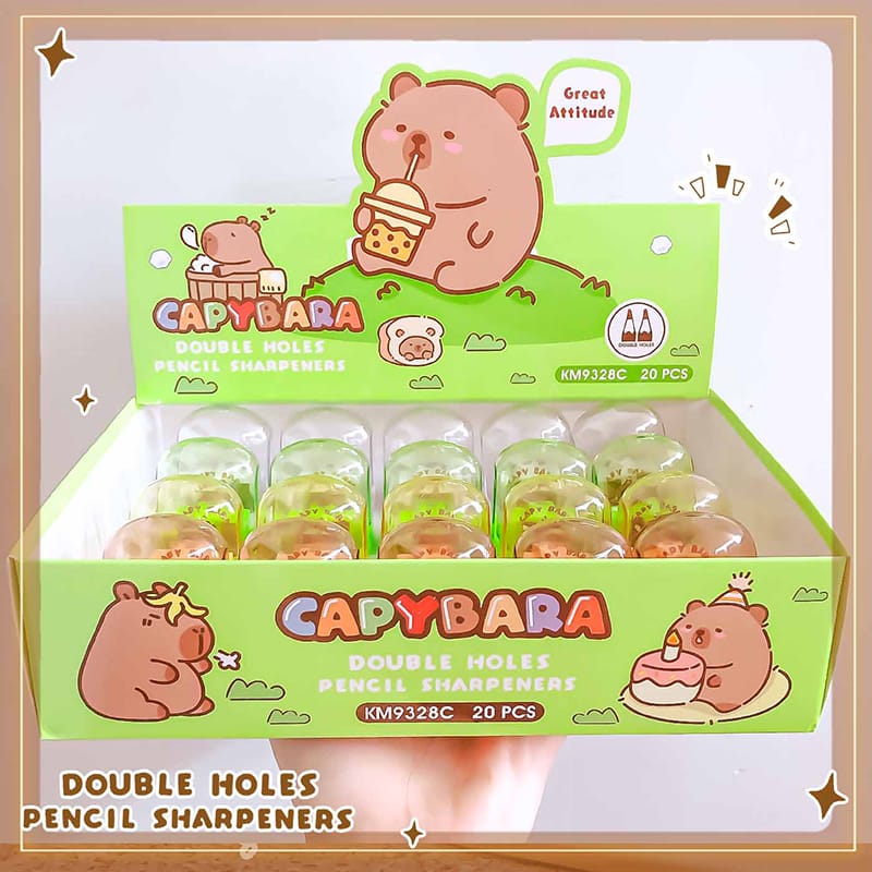 Sacapunta doble capybara - Imagen 4