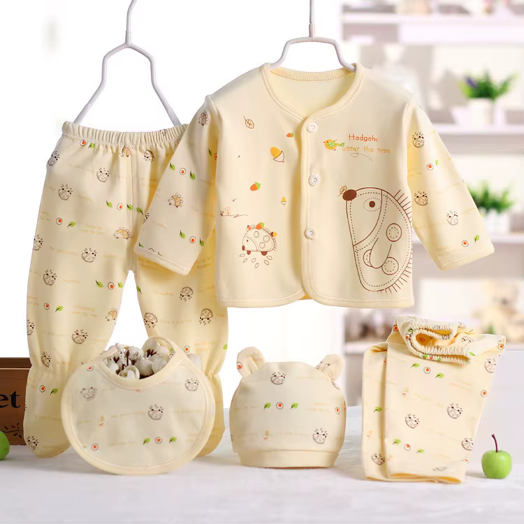 Conjunto 5 piezas amarillo