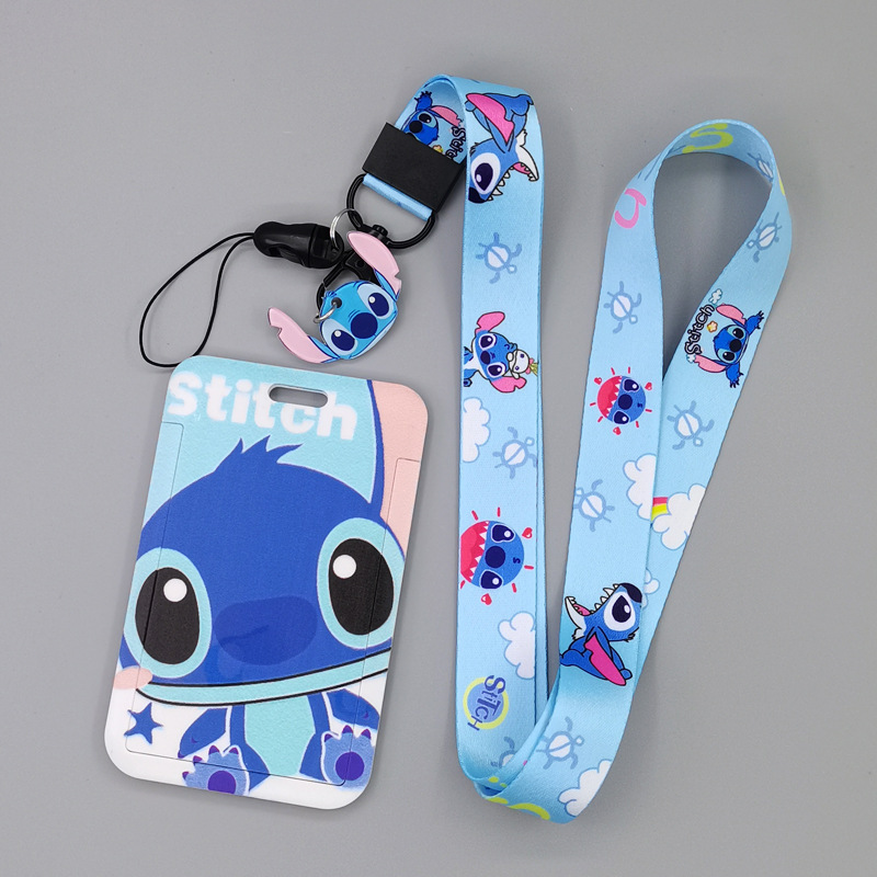 Lanyard con porta credencial Stitch