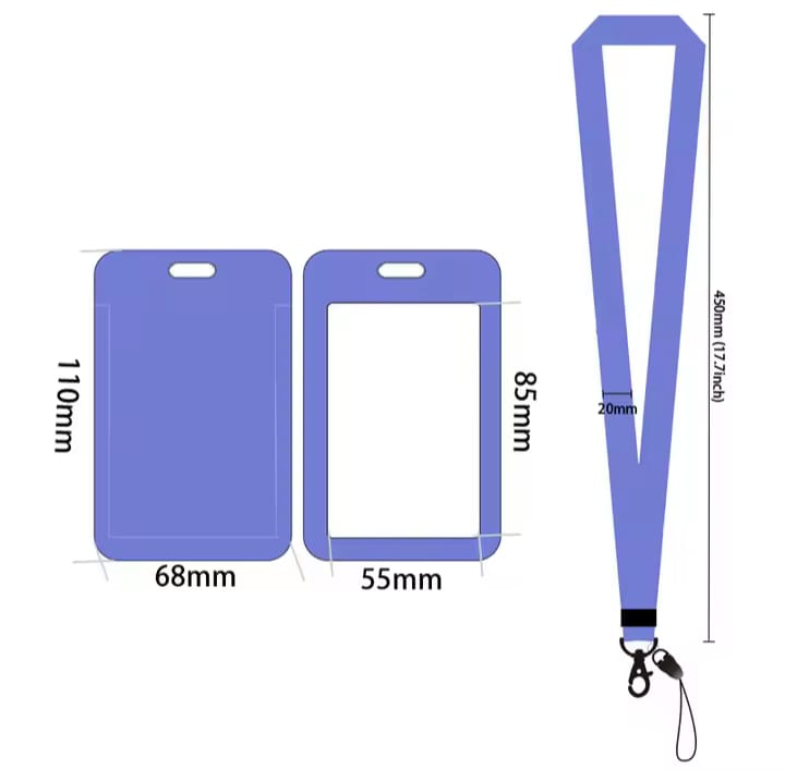Lanyard con porta credencial Angela - Imagen 2