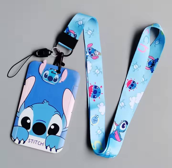 Lanyard con porta credencial Stitch