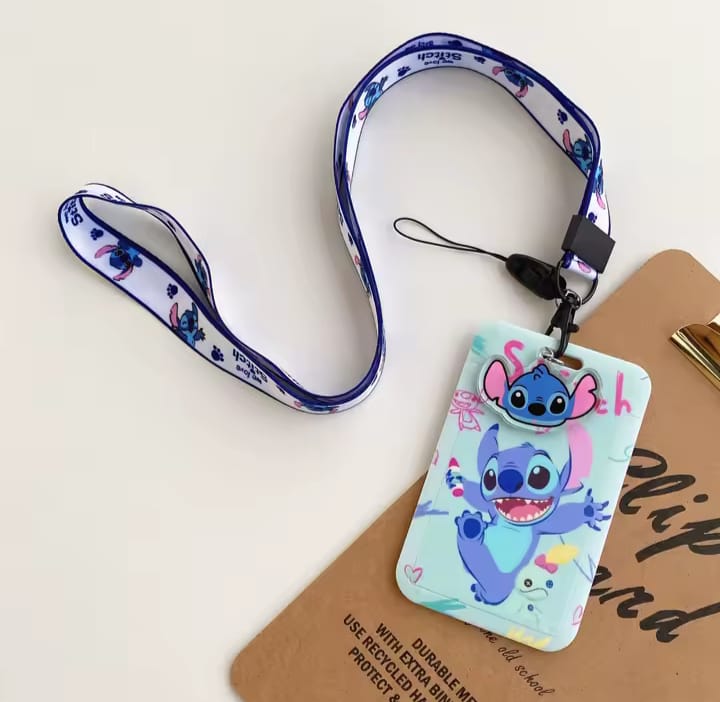 Lanyard con porta credencial Stitch