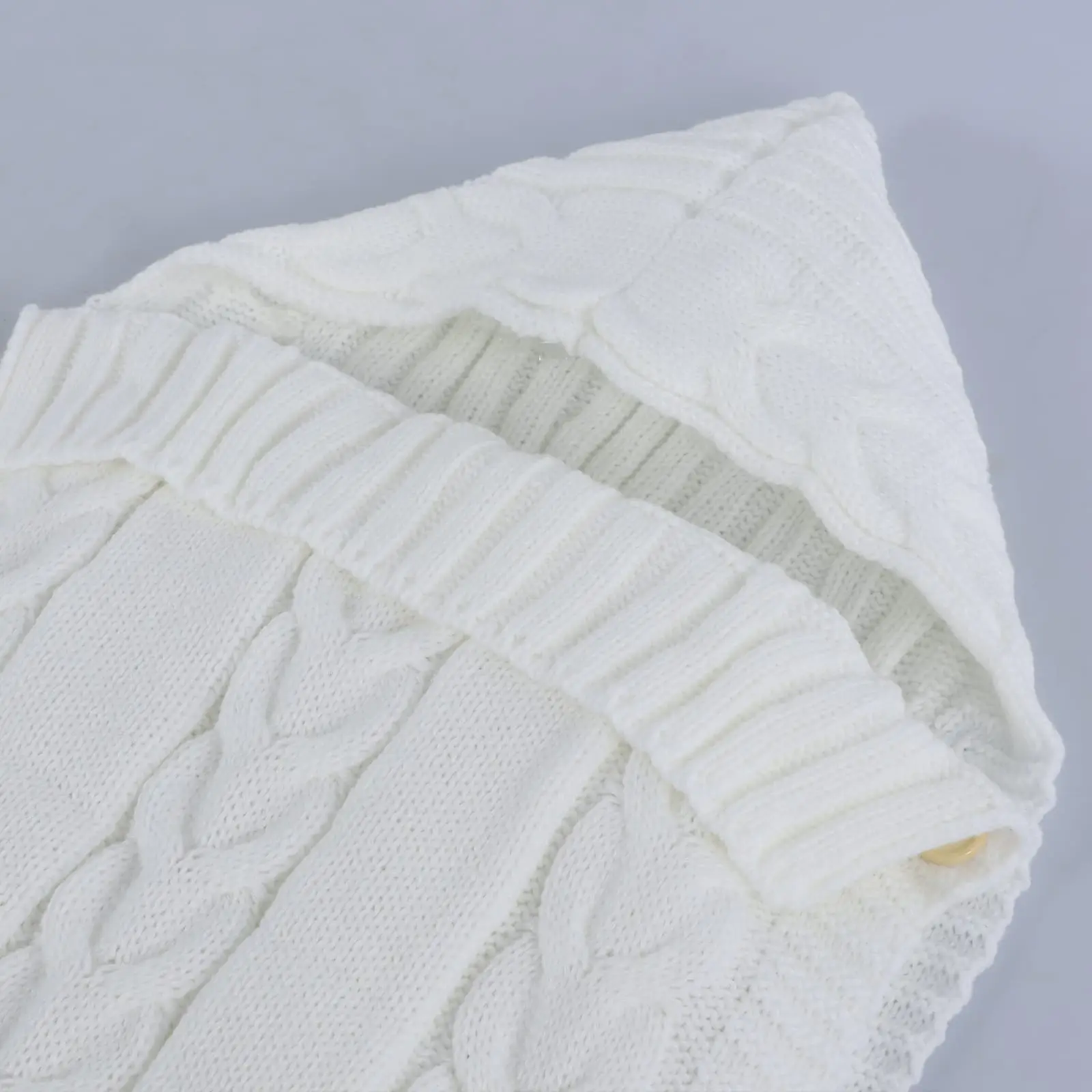Saquito de lana para bebe Reborn - Imagen 4