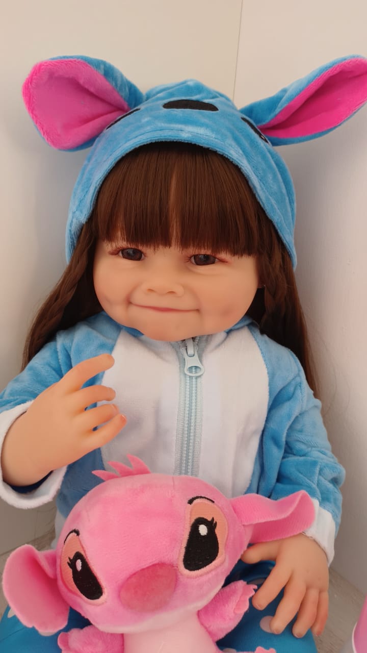 Muñeca Reborn vinilo Camila edición Stitch - Imagen 5
